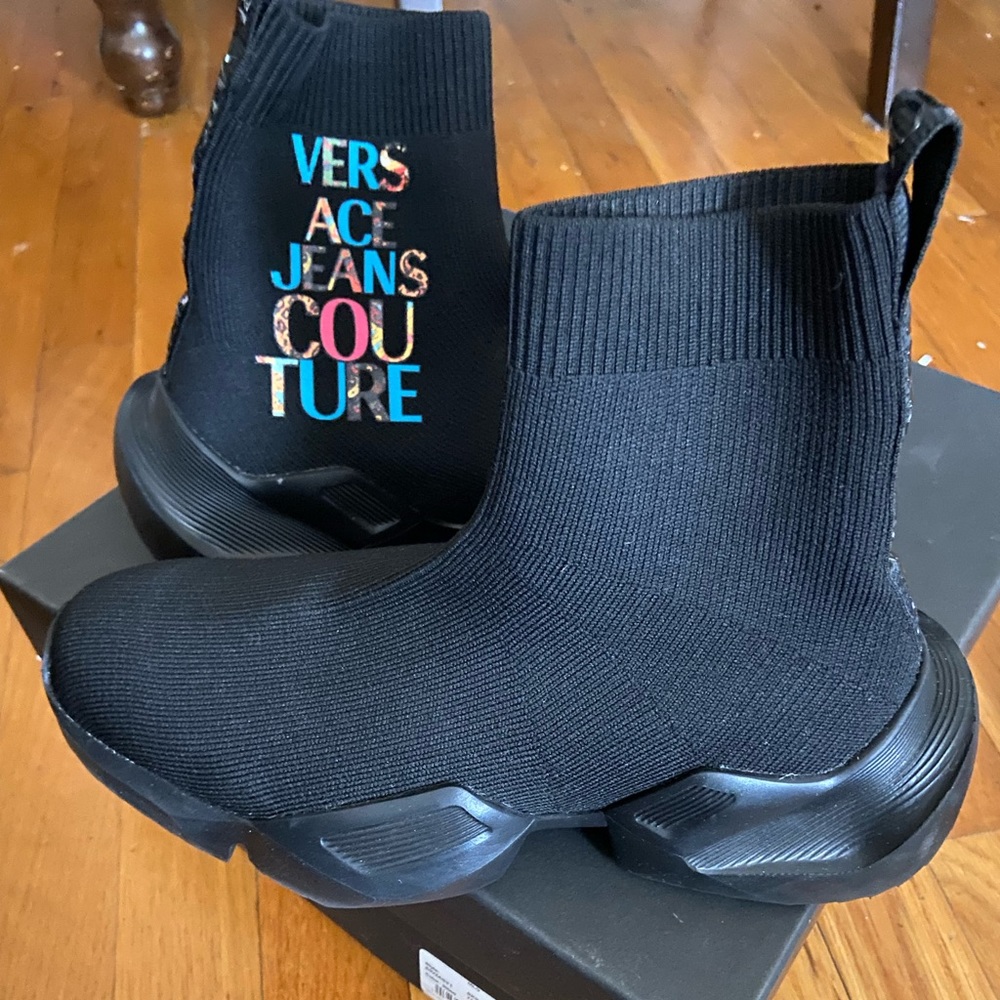 Versace Jeans Couture Sock Sneaker Trainer